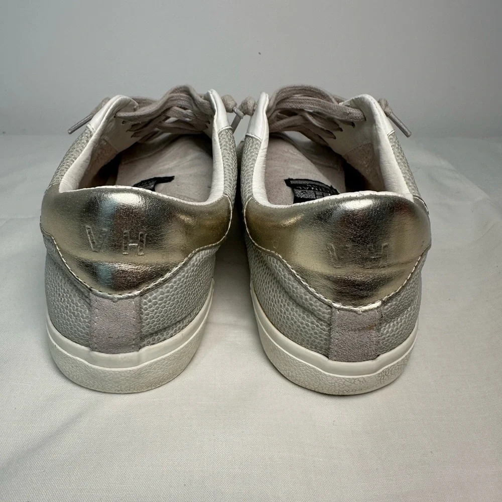 Vintage Havana Flair Silver Multi Gray and White Sneakers size 9 - Picture 5 of 12